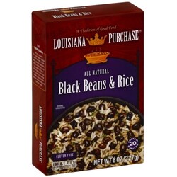 Louisiana Purchase Black Beans & Rice - 742692122218