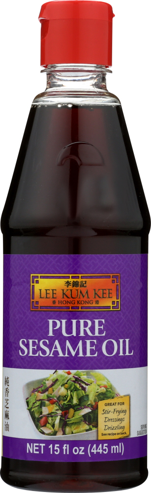 LEE KUM KEE: Pure Sesame Oil, 15 oz - 0742812710905