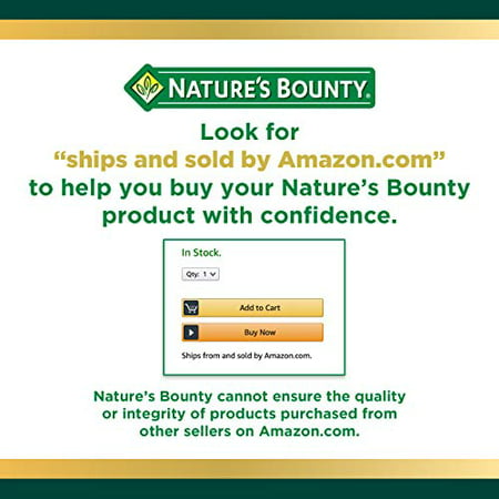 Nature's Bounty Turmeric Pills and Herbal Health Supplement, Supports Joint Pain Relief and Antioxidant Health, 1000mg, 60 Capsules - 743128036734