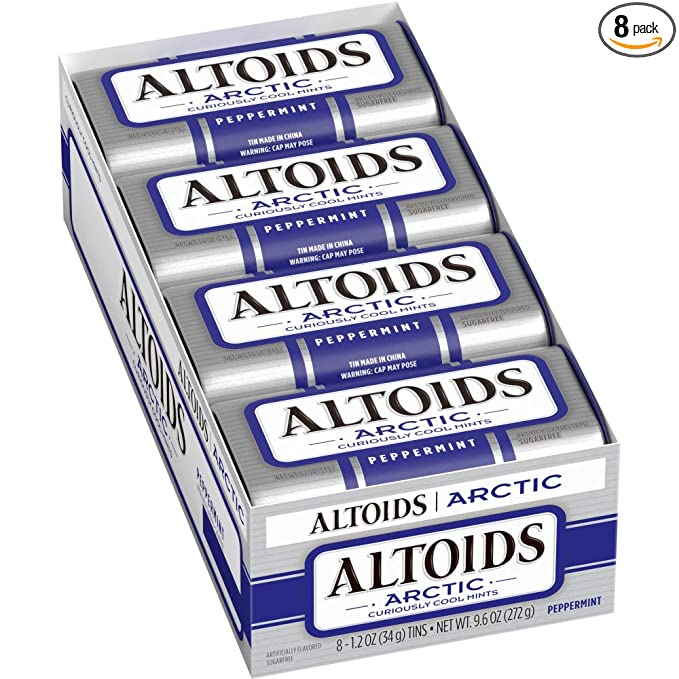 Altoids, Arctic Curiously Cool Mints, Peppermint - 022000117311