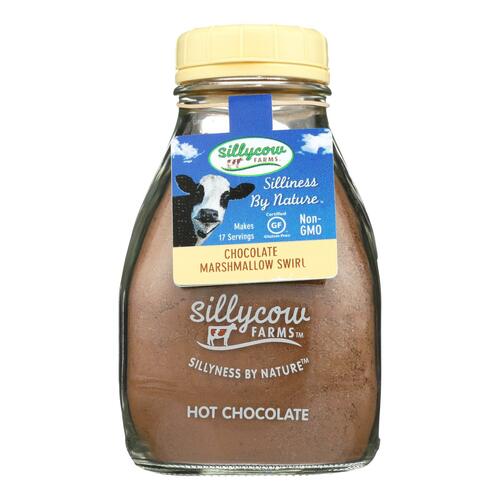 Sillycow Farms Hot Chocolate - Marshmallow Swirl - Case Of 6 - 16.9 Oz. - 0743504999851