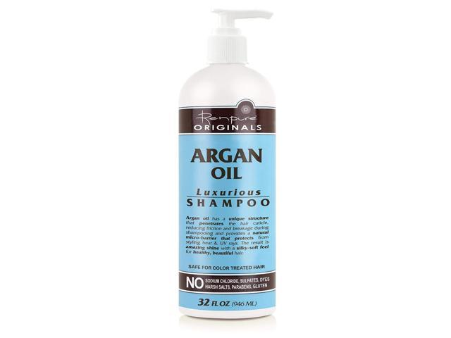RENPURE Originals Argan Oil Luxurious Shampoo, 32 Ounce - 744110616224