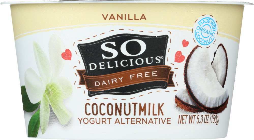 Vanilla Coconutmilk Yogurt Alternative, Vanilla - 744473000135