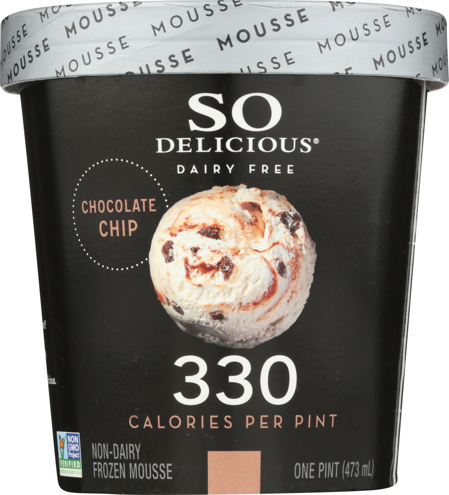 Chocolate Chip Non-Dairy Frozen Mousse, Chocolate Chip - 744473001132