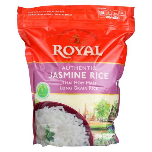 ROYAL: Jasmine Rice Thai Hom Mali, 2 lb - 0745042002031