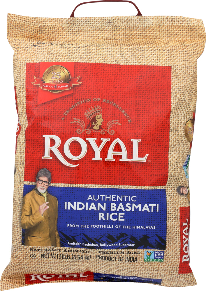 ROYAL: Basmati Rice, 10 lb - 0745042101017