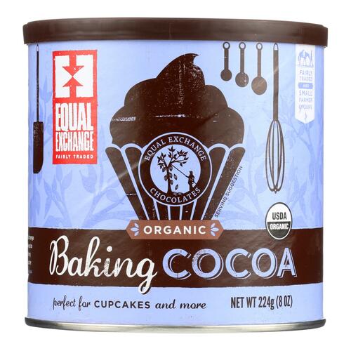 EQUAL EXCHANGE: Organic Baking Cocoa, 8 oz - 0745998901013