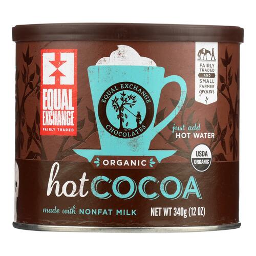 Equal Exchange Organic Hot Cocoa - Case Of 6 - 12 Oz. - 0745998902027