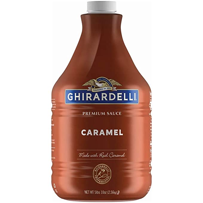  Ghirardelli Chocolate Flavored Sauce, Creamy Caramel, 90.4-Ounce  - 778894528930