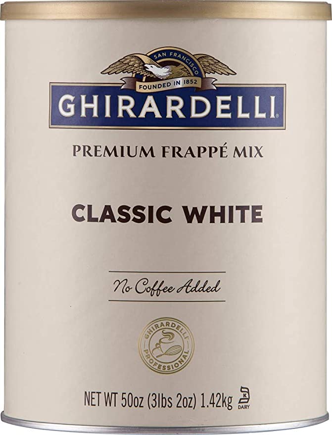 Ghirardelli Beverage Mix, Classic White 50 Ounce. - 747599662010
