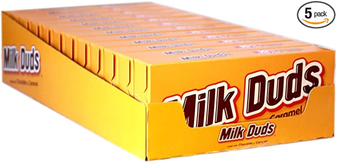  Milk Duds Candy, 5-Ounce Boxes (pack of 5)  - 748367341199