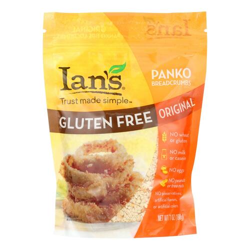 Ian's Panko Breadcrumbs - Gluten Free - Case Of 8 - 7 Oz. - 749512775500