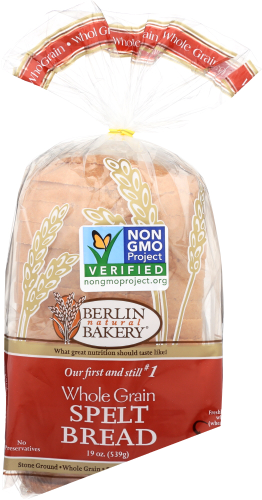 Berlin Natural Bakery, Whole Grain Spelt Bread - 749601012011