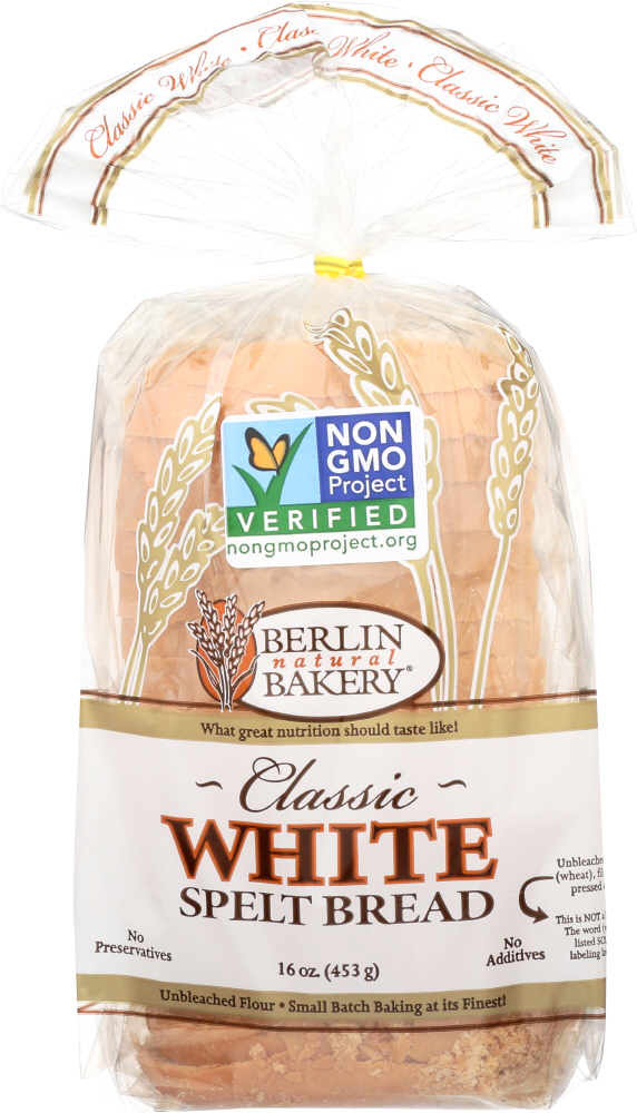 Berlin Natural Bakery, Classic White Spelt Bread - 749601012035