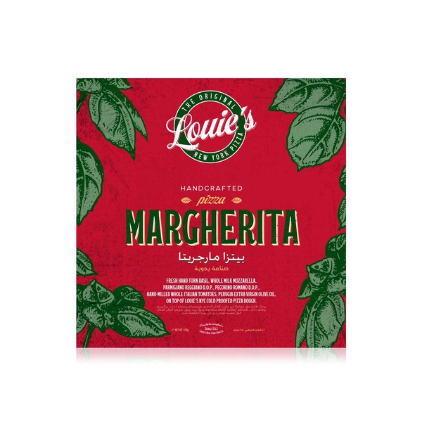 Louie's Margherita Pizza 450g - Waitrose UAE & Partners - 7500110303037