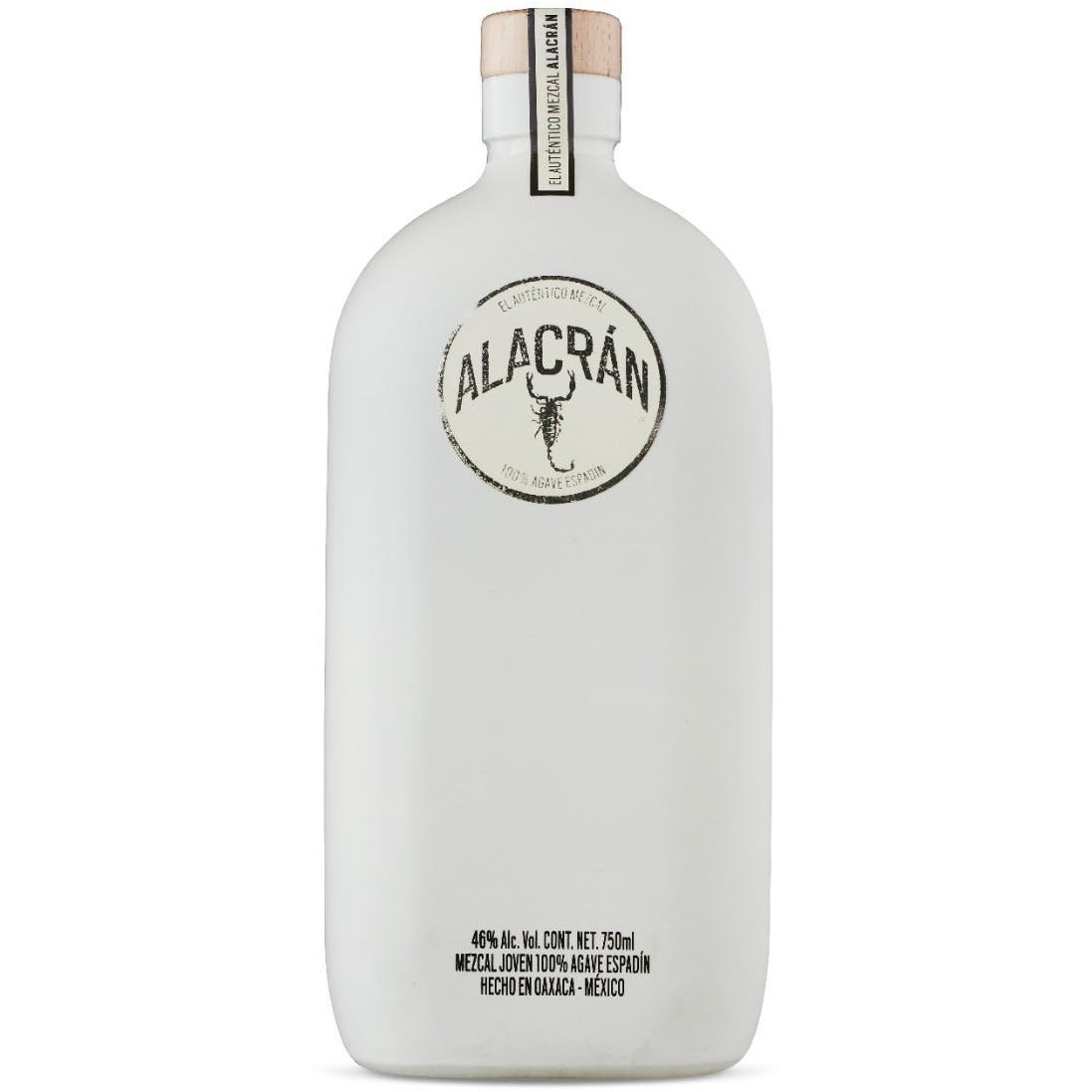 ALACRAN MEZCAL WHITE TEQ 750ML - 7503015650190