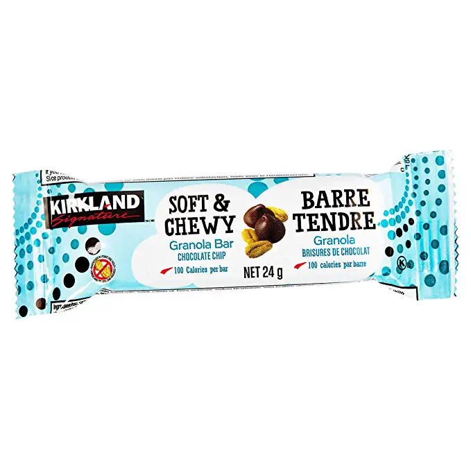 Bulk Snack Bars (Kirkland, Soft & Chewy Granola Bars, 64-pack) - 750783160278