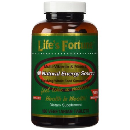 Life's Fortune Multi-Vitamin Complex 180ct - 750950200042