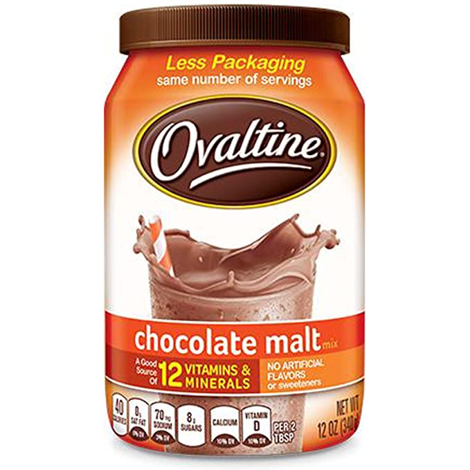 Ovaltine, Milk Powder Mix, Chocolate Malt - 751746033615