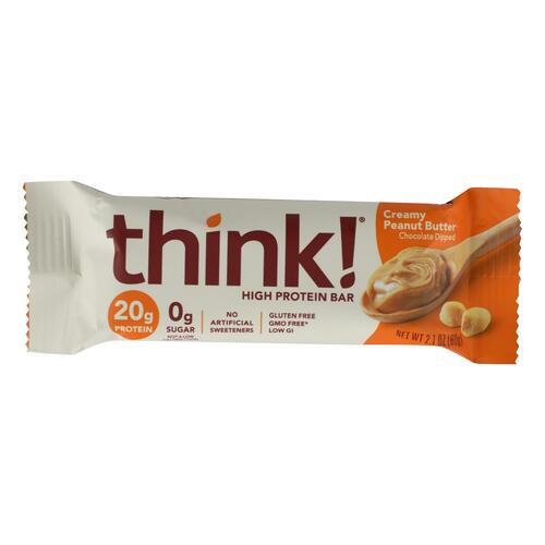 Think Thin, High Protein Bar, Creamy Peanut Butter - 753656701202