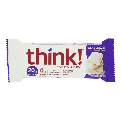 Think Products Thin Bar - White Chocolate - Case Of 10 - 2.1 Oz - 753656706351