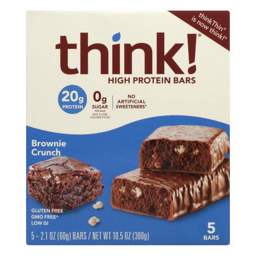 Brownie Crunch High Protein Bars, Brownie Crunch - 753656709529