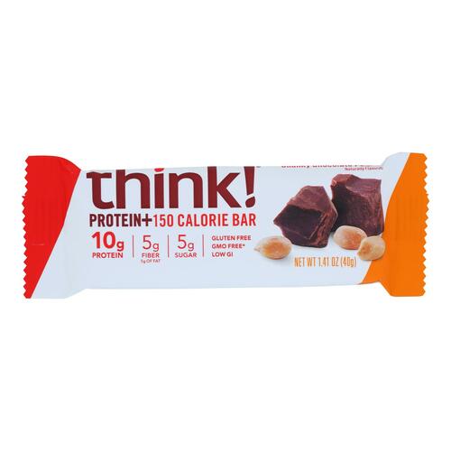 Think Thin, Lean Protein & Fiber Bar, Peanut - 753656710990