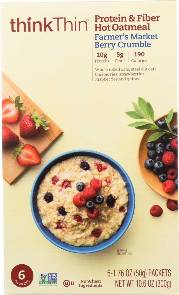 Protein & Fiber Hot Oatmeal - 753656711850