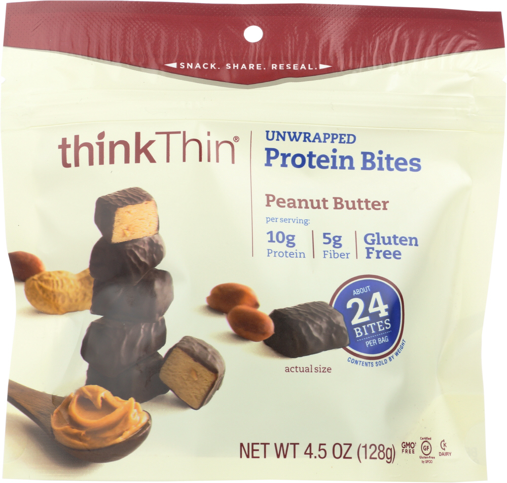 Peanut Butter Unwrapped Protein Bites - french