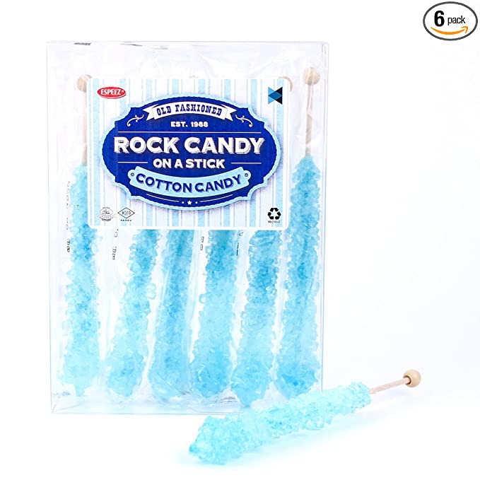  Extra Large Rock Candy Sticks - 753677647275