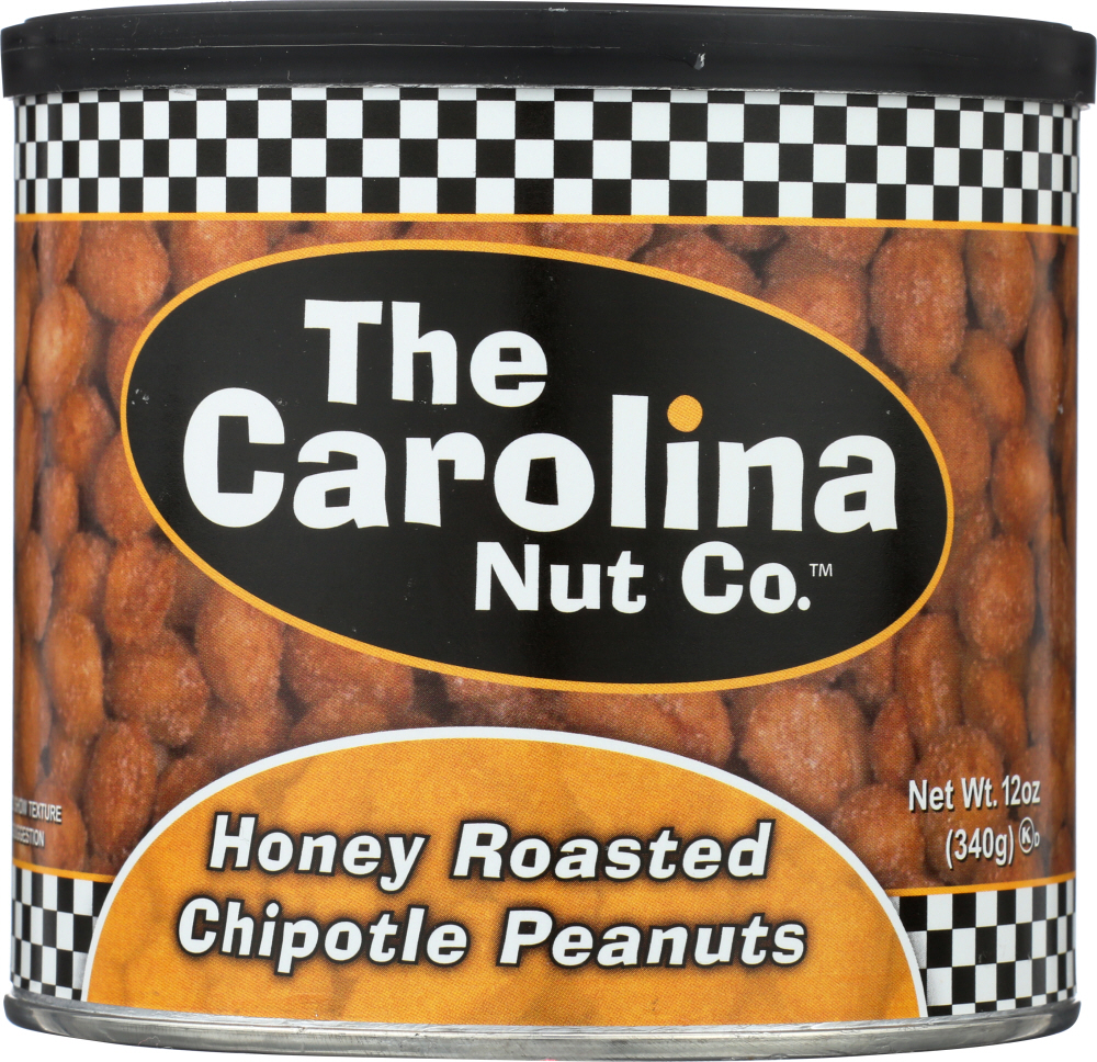 The Carolina Nut Co, Honey Roasted Chipotle Peanuts - 753695110706