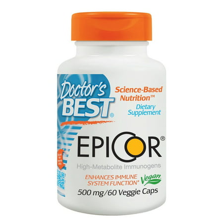 Doctor s Best - EpiCor 500 mg. - 60 Vegetarian Capsules - 753950001770