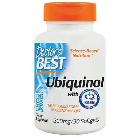 Doctor's Best Ubiquinol with Kaneka, 200 mg, 30 Softgels - 753950002746