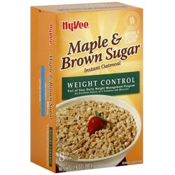Hy Vee Instant Oatmeal - 75450071405