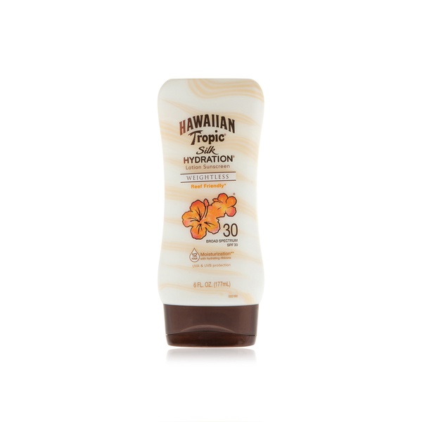 Hawaiian Tropic silk hydration weightless lotion SPF30 177ml - Waitrose UAE & Partners - 75486091859