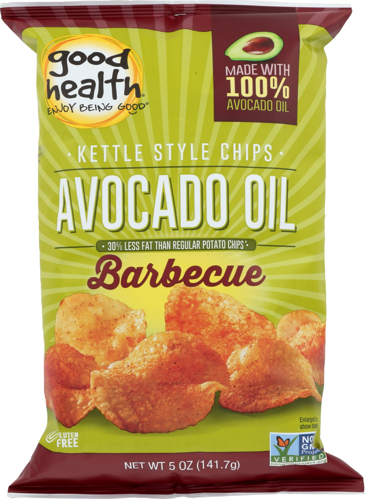 GOOD HEALTH: Kettle Chips Avocado Oil Barbecue, 5 oz - 0755355008200