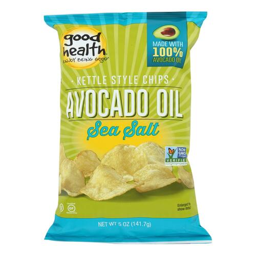 Good Health Avocado Oil - Sea Salt - Case Of 12 - 5 Oz. - uncured