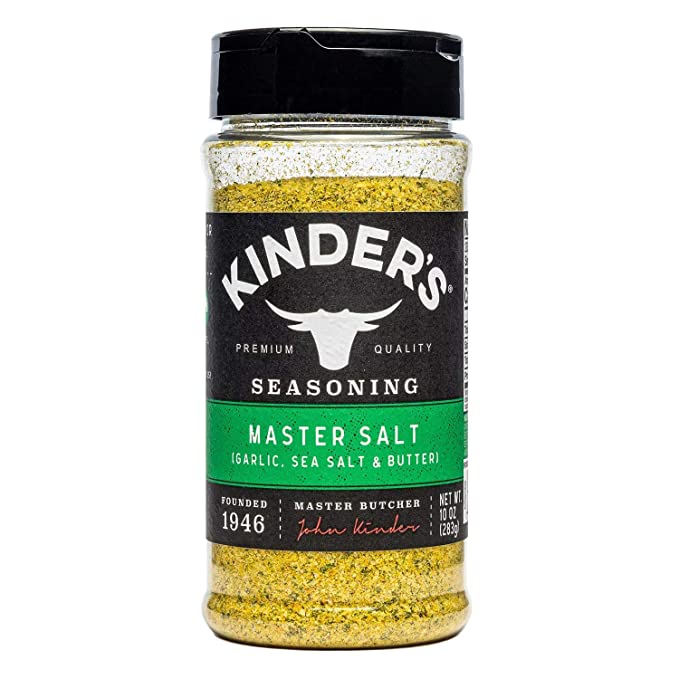 Kinder's Premium Quality Organic Seasoning - Master Salt, 10.25oz - 755795855372
