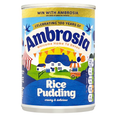 AMBROSIA: Rice Creamed. 14.1 oz - 0756781001056