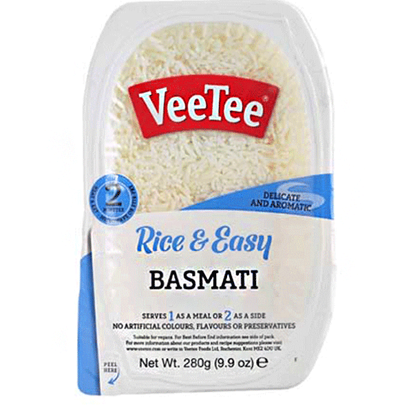 VEETEE: Basmati Rice, 9.9 oz - 0757107011049