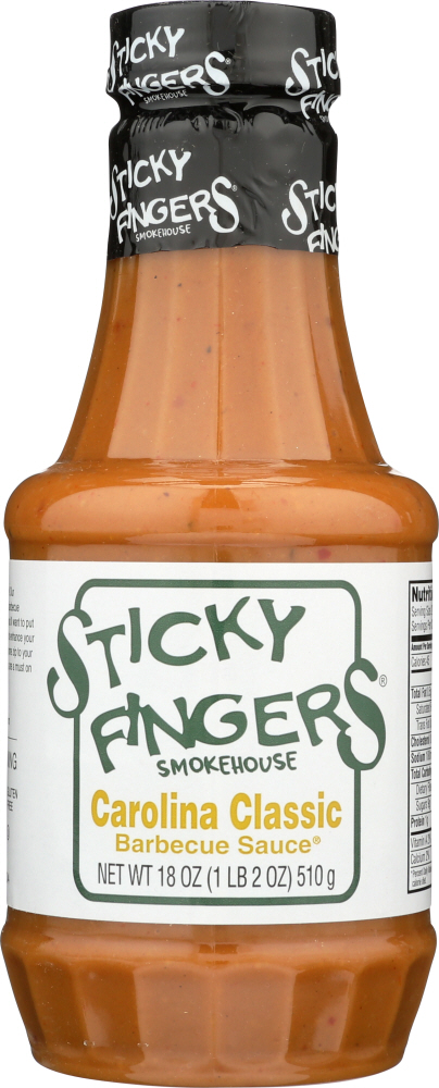 Sticky Fingers Smokehouse, Carolina Classic Barbecue Sauce - 757339111111