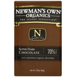 Newmans Own Organics Dark Chocolate - 757645012058