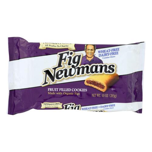 NEWMAN’S OWN ORGANIC: Wheat-Free and Dairy-Free Fig Newmans, 10 oz - 0757645021043