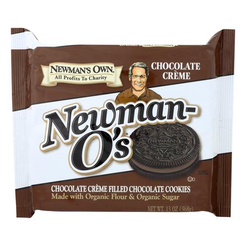 NEWMANS OWN ORGANIC: Cookie O Chocolate Crème, 13 oz - 0757645021425