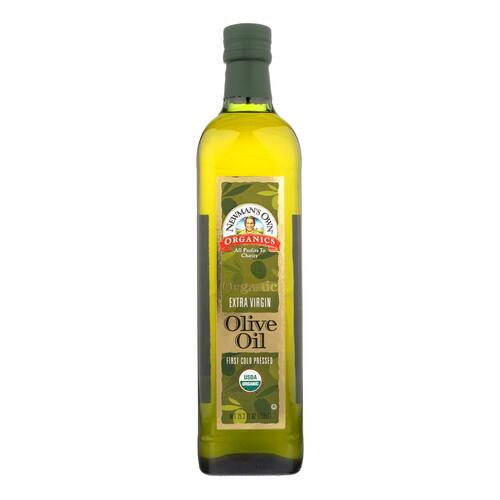 NEWMAN’S OWN: Organic Extra Virgin Olive Oil, 25.3 oz - 0757645030106