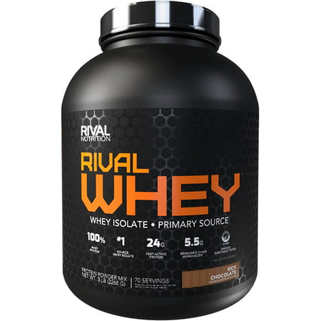 Rival Whey - Rich Chocolate 5lbs - 758341923044