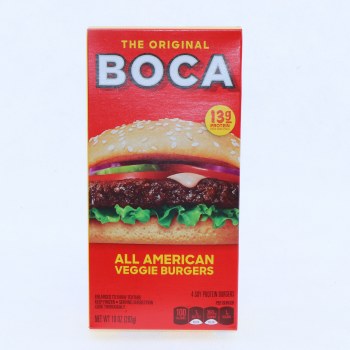 Boca veggie burgers - 0759283673219