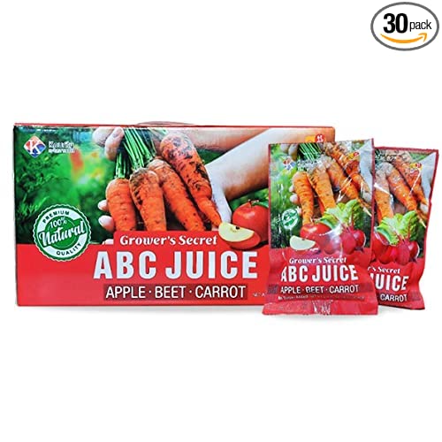  Kpurity Hamyang ABC Juice (100ml X 30 Pouches) | Apple Beet Carrot Fruit & Vegetables Drinks | No Preservatives | Freshly Squeezed Juice | Korean-Grown Ingredients | Portable and Convenient (ABC Juice, 1 Box (30 Pouch))  - 759767151745
