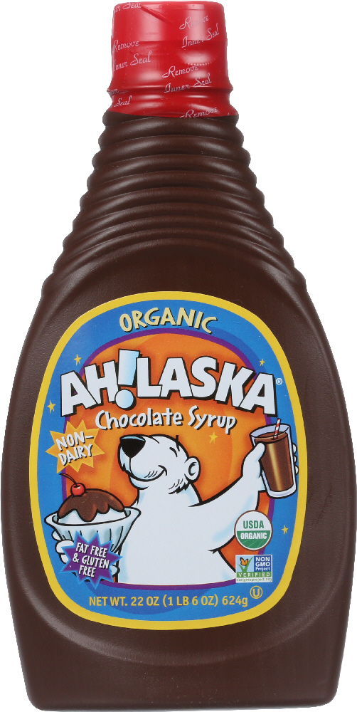 Ah!Laska, Organic Chocolate Syrup - 760519100201