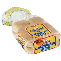 Lakeland Hamburger Buns - 76057002366